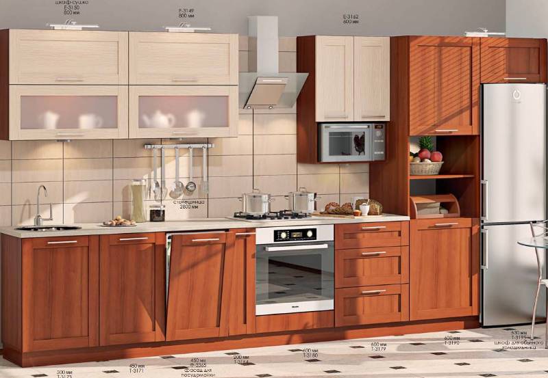 Престиж рамка_дуб молочний/горіх