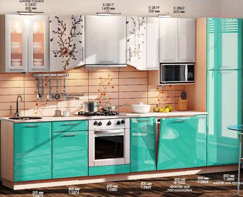 Хай-тек_білий/бірюза