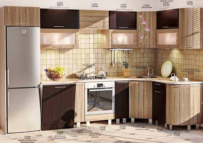 Хай-тек_дуб натуральний/венге